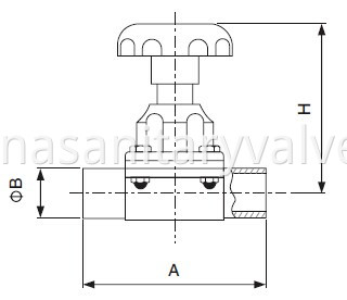 sanitary-welded-diaphragm-valve-din-KAYSEN